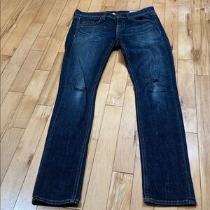 Rag & Bone Dark Blue Skinny Jeans